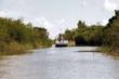 Door de Everglades. Geweldig! Wat een herrie en wind zeg.