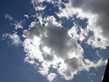 24 augustus 2010 de zon achter de wolken