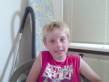 10 juli 2010 Jonas heeft ook meegeholpen. Even uitpuffen..