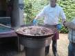 zaterdag 14 juli 2012 groots feest bij Fred en Dinie