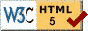 Valid HTML5!